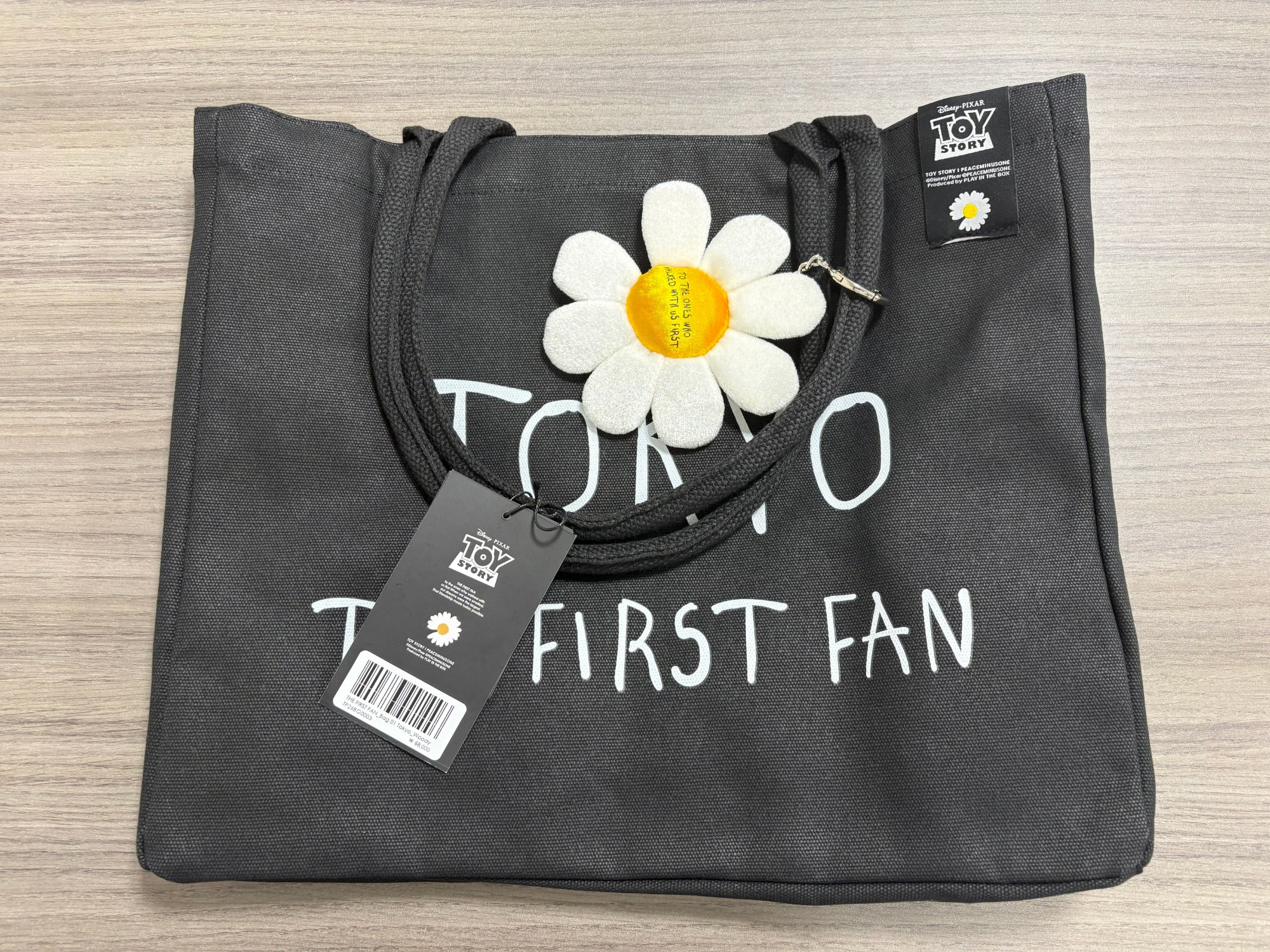 T*い様 【PEACEMINUSONE × TOY STORY】トートバッグ S PEACEMINUSONE × TOY STORY 